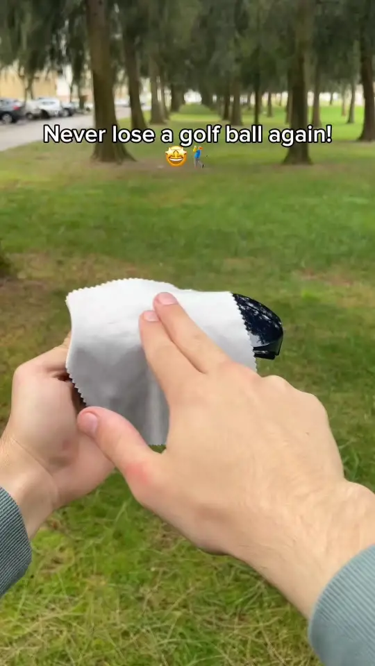 Golf Ball Finder Glasses TikTok ad preview