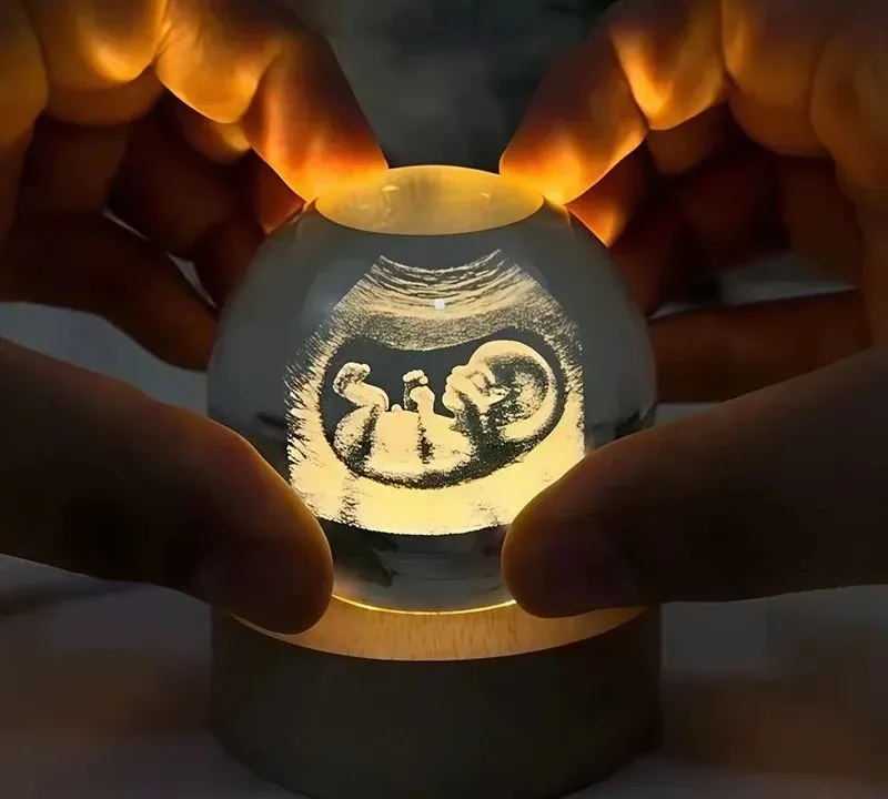 Personalized Baby Photo Crystal