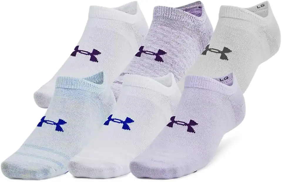 Under Armour Essential No Show Socks (6 Pairs)