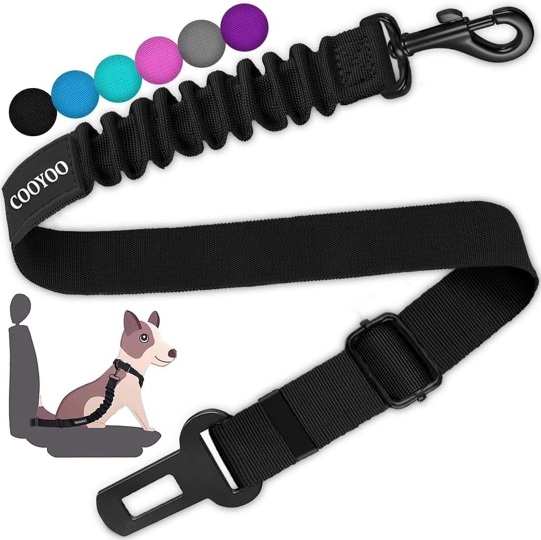 Retractable Dog Seat Belt