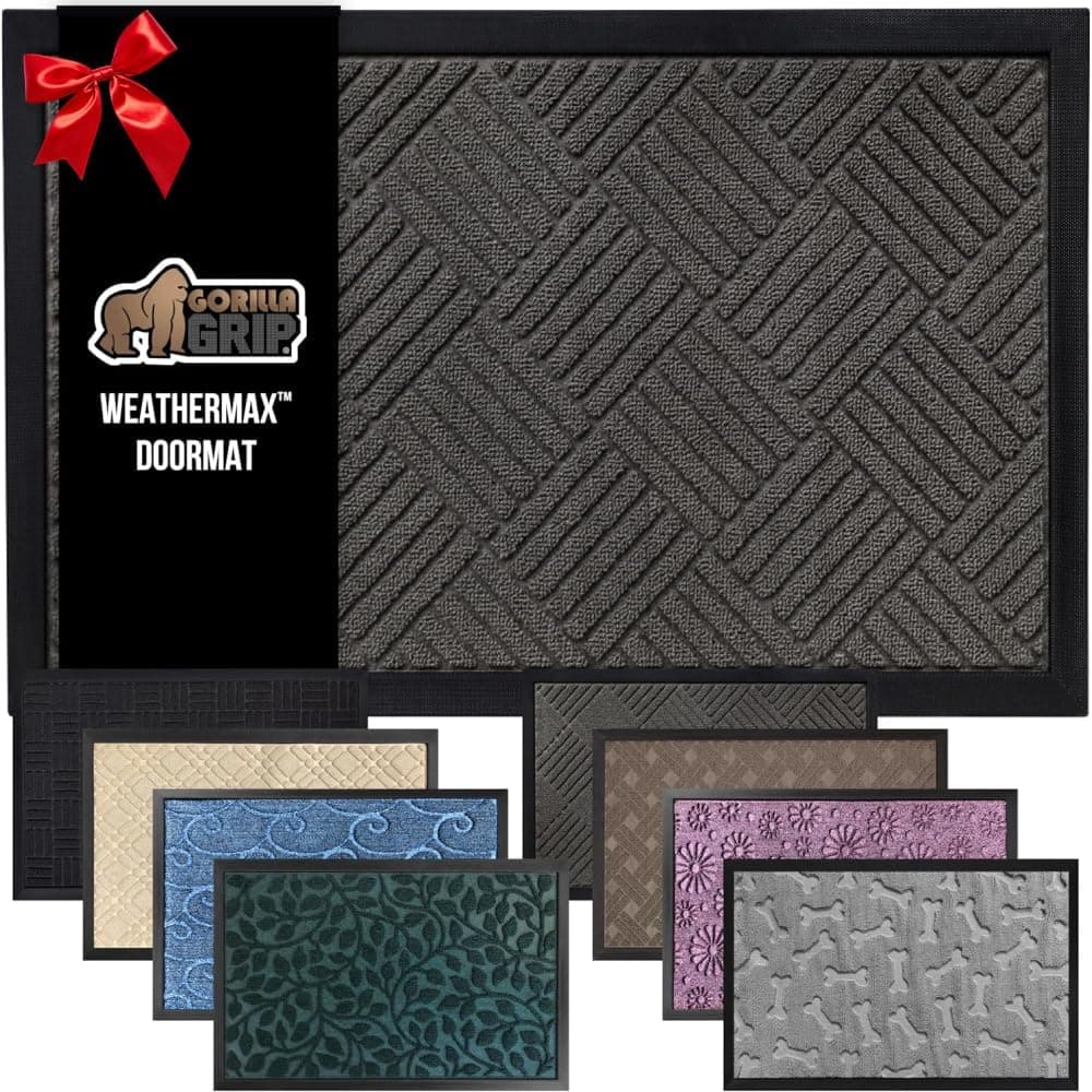 All-Weather Rubber Doormat