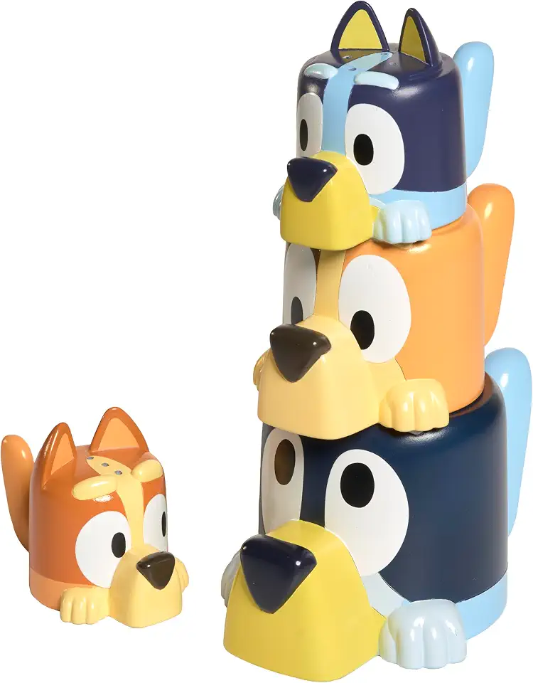 Bluey's Family Pourers Bath Toys