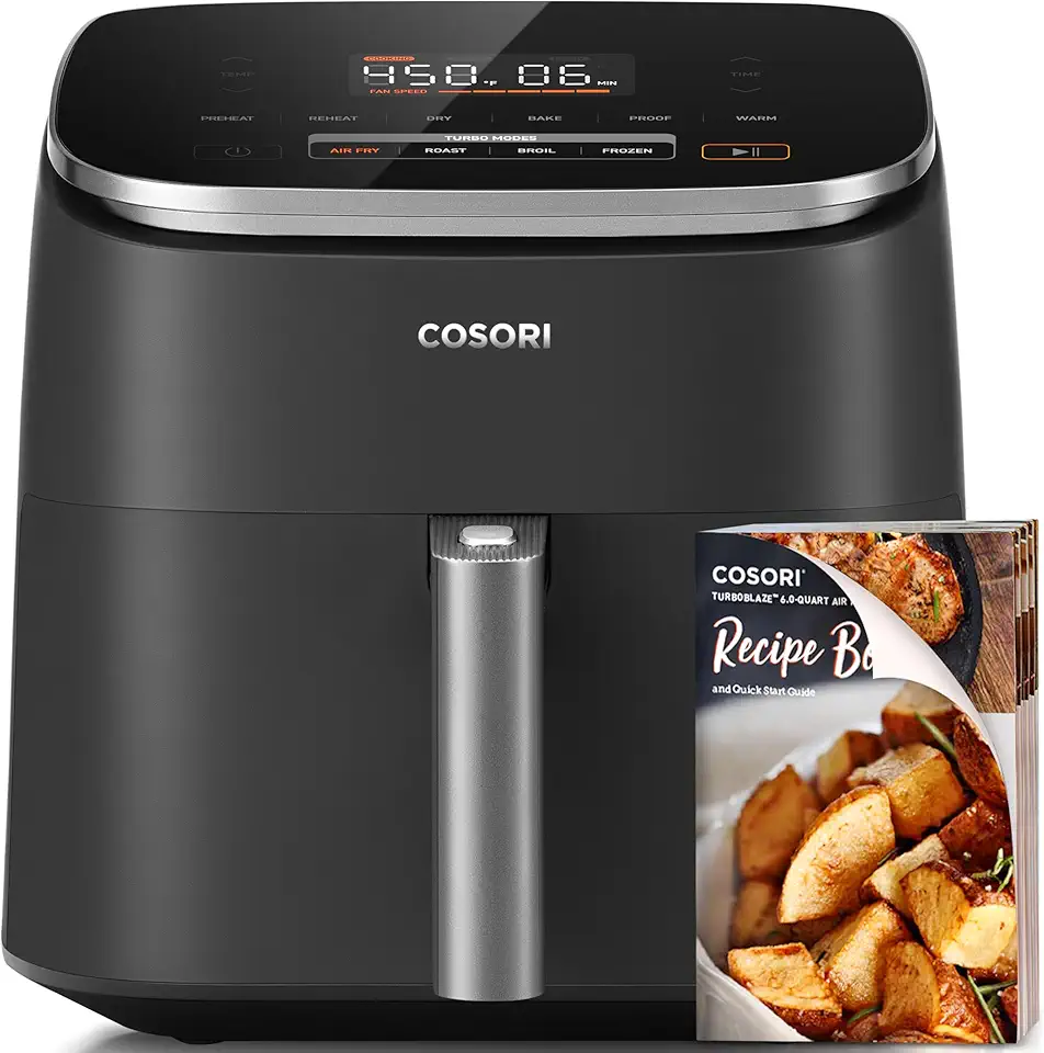 Compact Air Fryer, 6-Qt