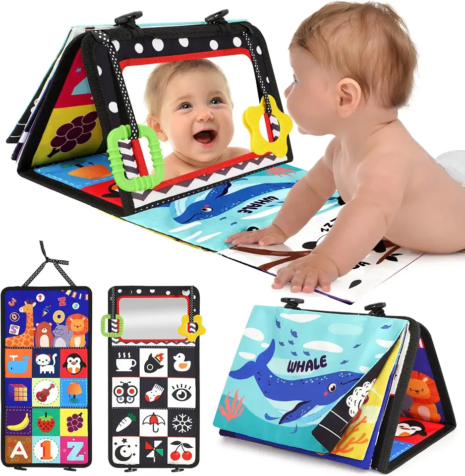 High Contrast Baby Mirror Toys
