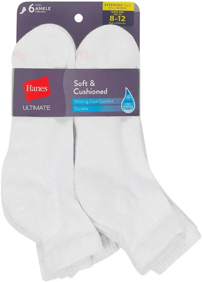 Comfort Toe Seamed Ankle Socks