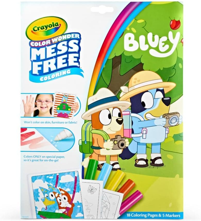 Bluey Color Wonder Coloring Set