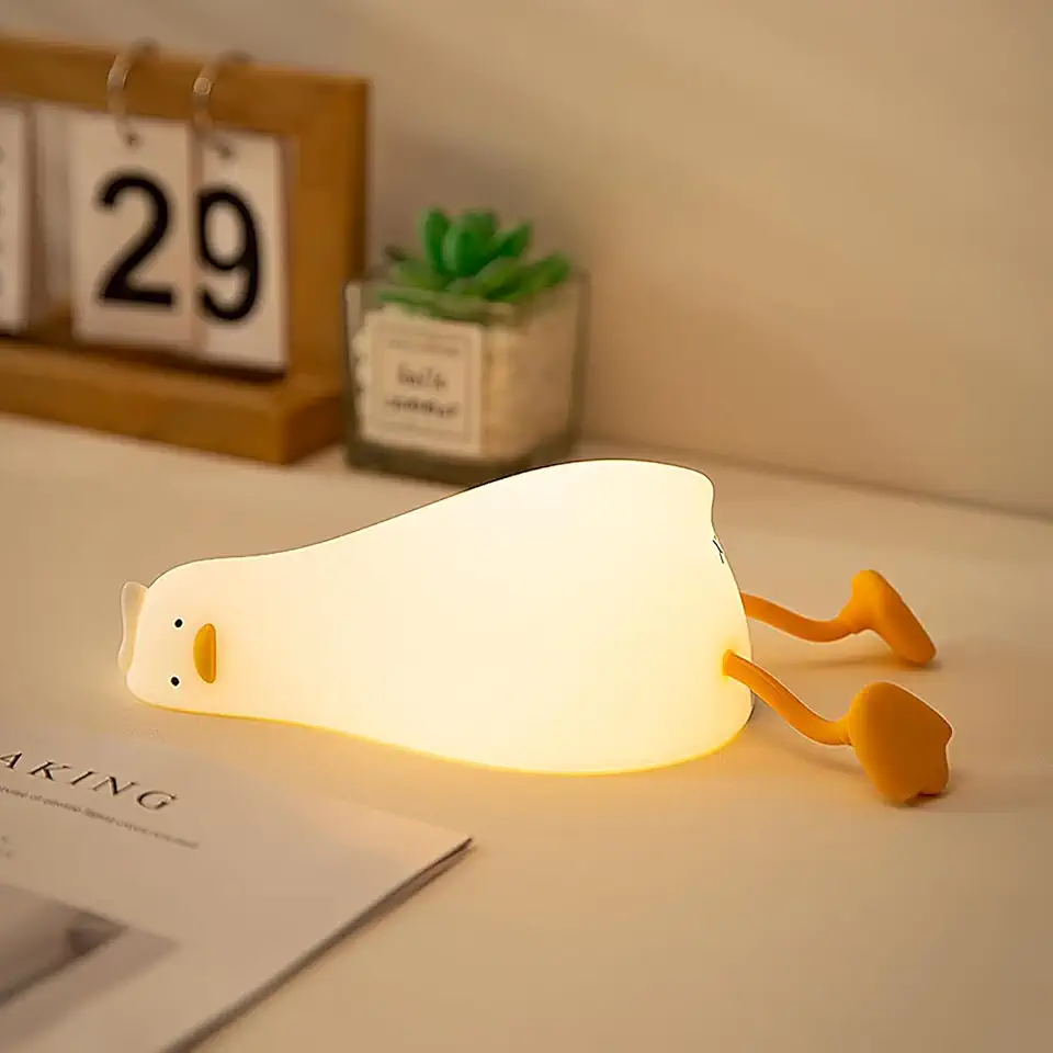 Squishy Duck Night Light