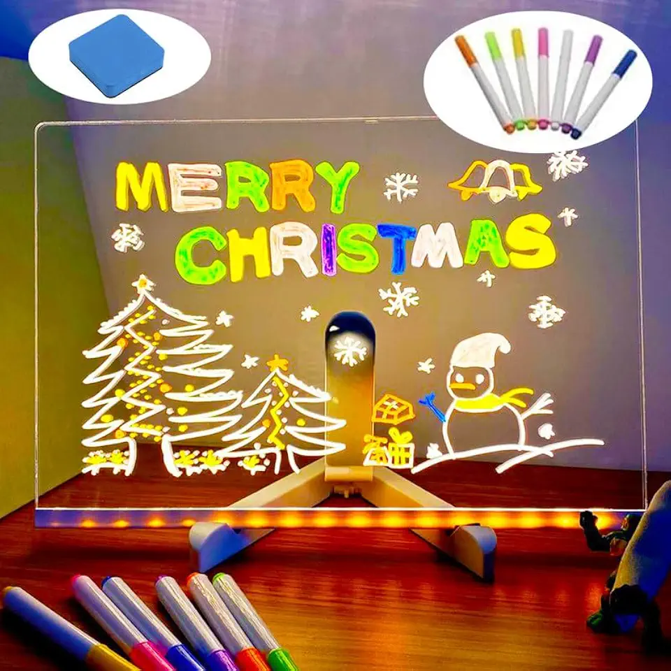 LED Note Board with Adjustable Stand