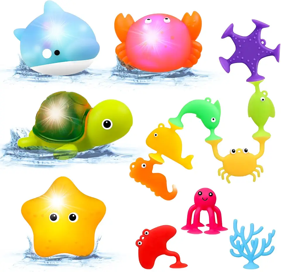 Light-Up Baby Bath Toys