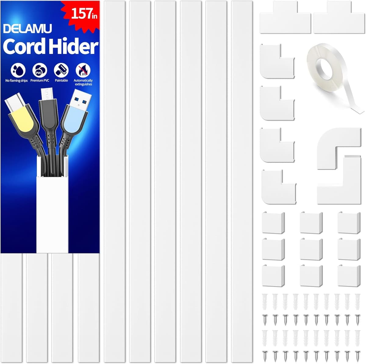 Wall Cable Management Kit