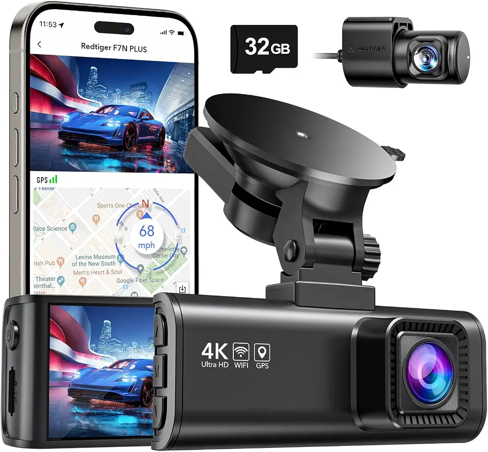 4K/2.5K Full HD Dash Camera
