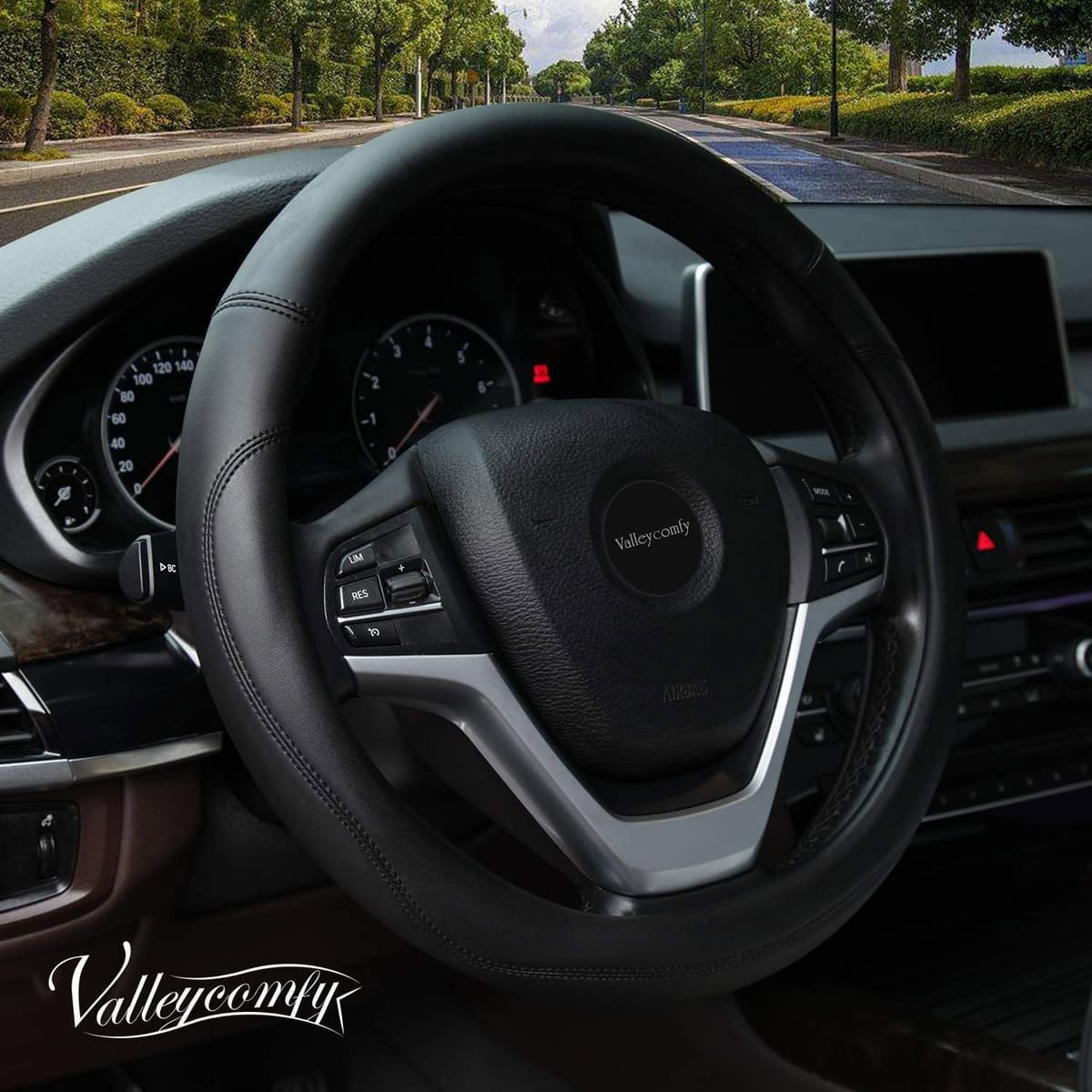 Microfiber Leather Wheel Cover