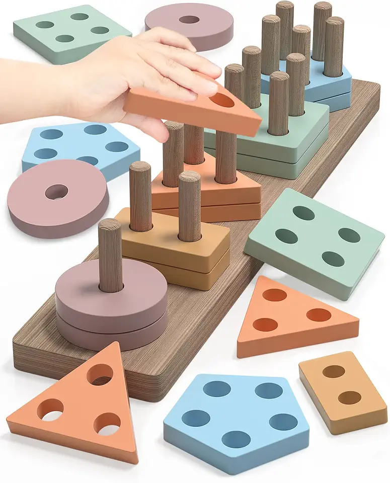 Wooden Shape Sorter Toys