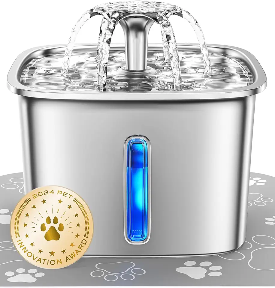 Stainless Steel Cat Water Fountain