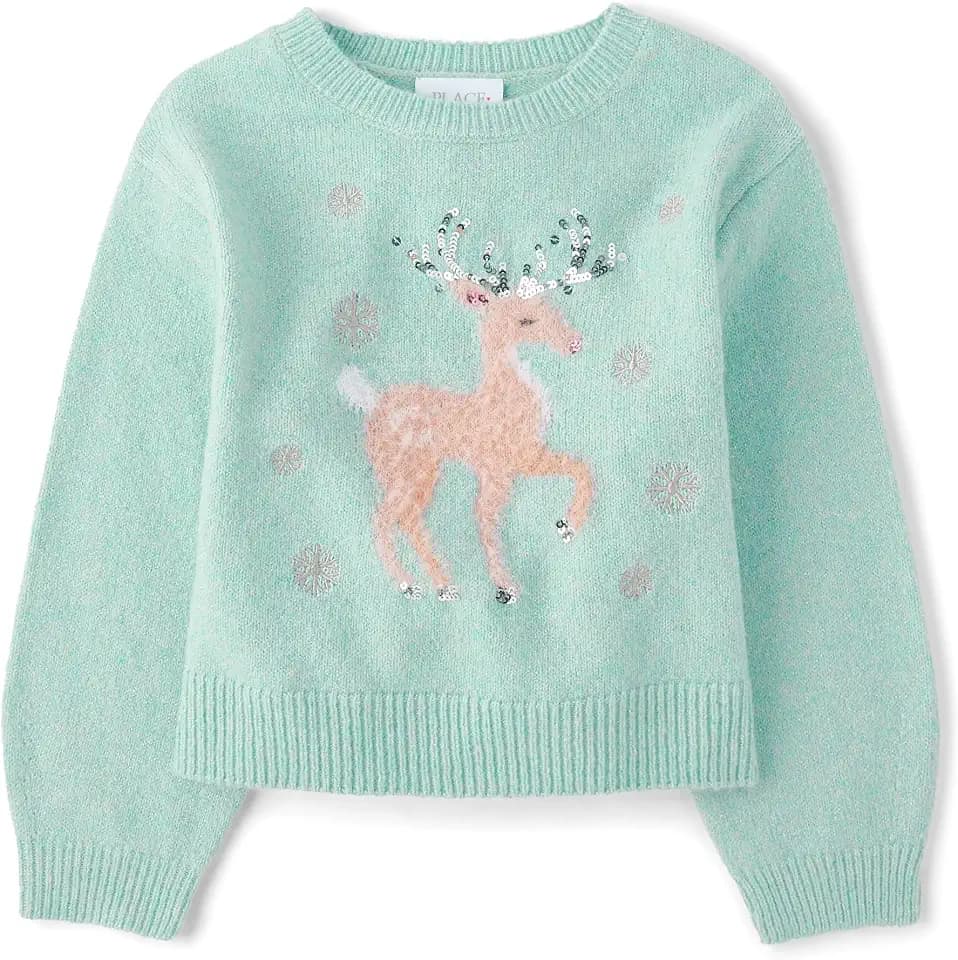 Girls' Long Sleeve Sweater