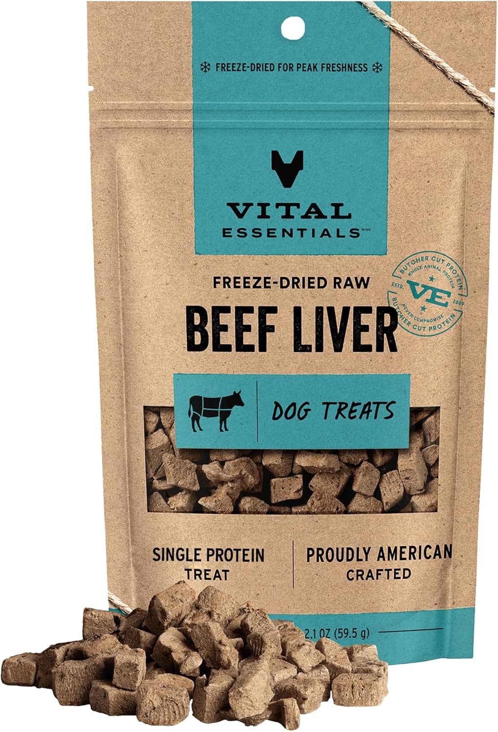 Freeze Dried Beef Liver Dog Treats