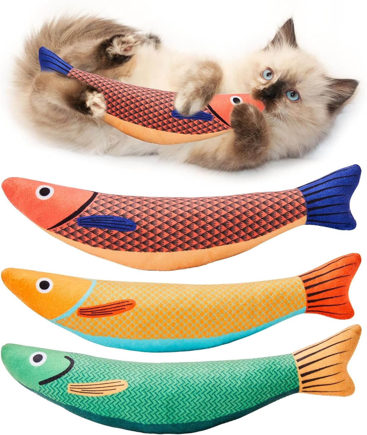 Catnip Crinkle Sound Cat Toys