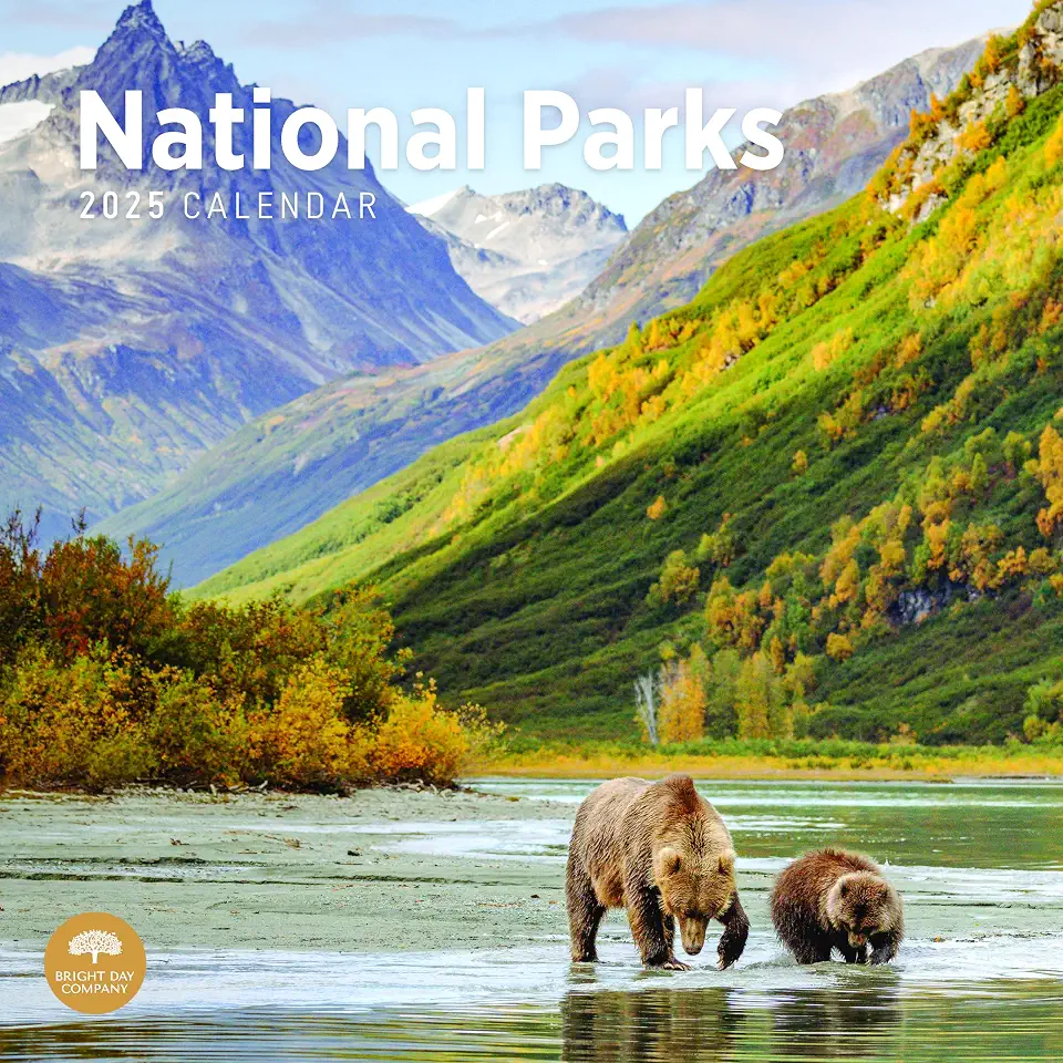2025 National Parks Wall Calendar