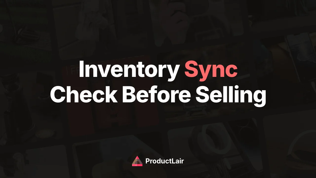 Dropshipping inventory sync: check supplier evidence before accepting orders