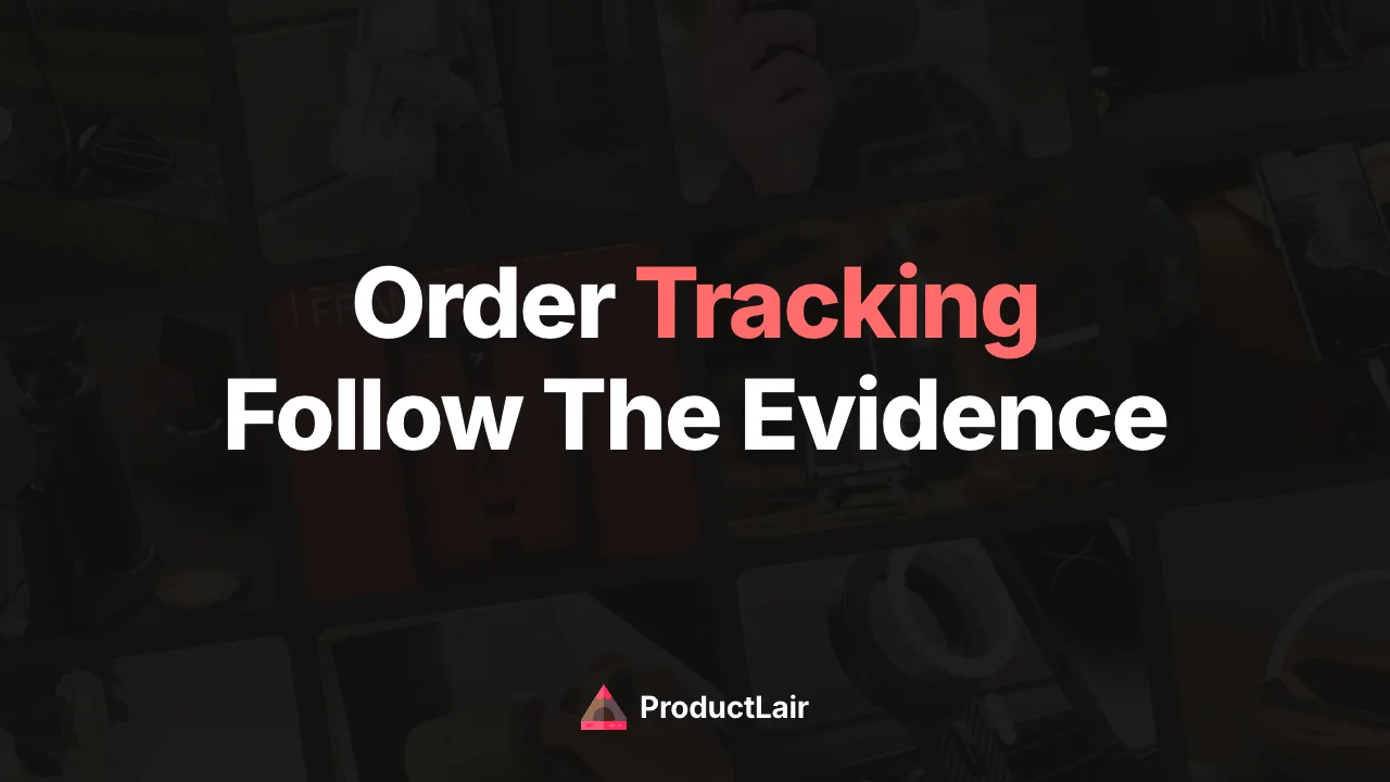 Dropshipping order tracking: follow shipment evidence from label creation to delivery