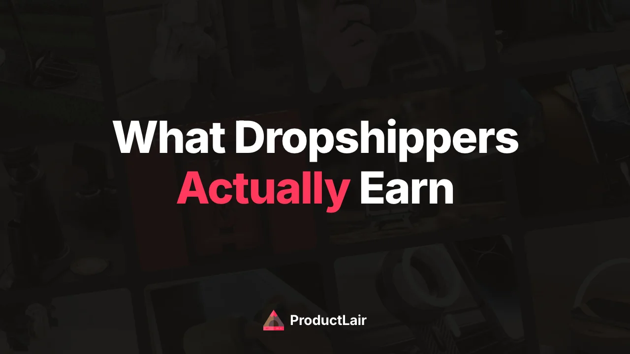Dropshipping income data analysis showing real profit margins across 200 products