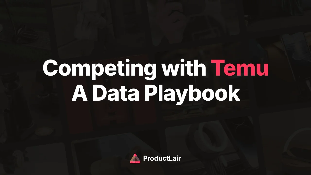 How to compete with Temu as a dropshipper, data from 5,943 scored products